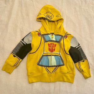Transformers Bumblebee Hoodie Sweatshirt for toddler size 3T